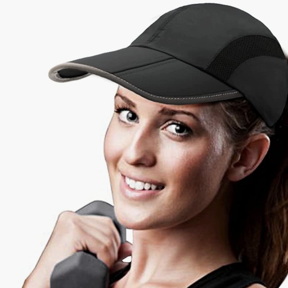 Foldable Running Hiking Hat UPF50+ Nylon - Picture 5 of 8